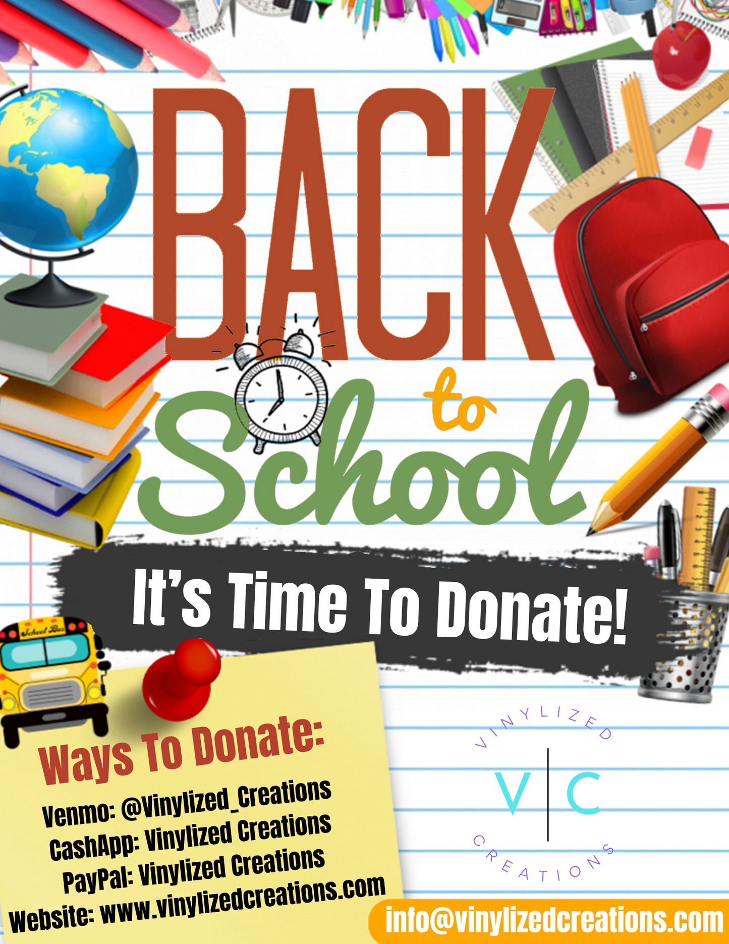 Back To School Supply Donation