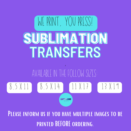 Sublimation Transfers